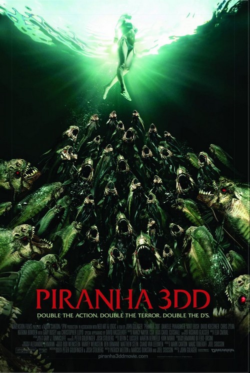 Piranha 3DD, trailer e poster