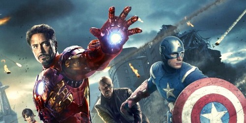 The Avengers, Dark Shadows: banner promozionali