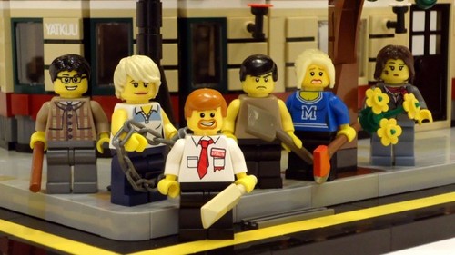 L'alba dei morti dementi, Simon Pegg vuole gli zombie LEGO 