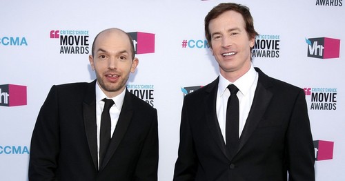 Rob Huebel, Paul Scheer e Keegan Michael-Key nella comedy-horror Hell Baby