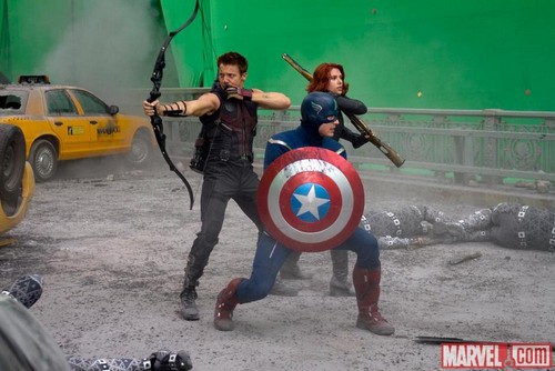 The Avengers, 8 foto dal set dei Vendicatori