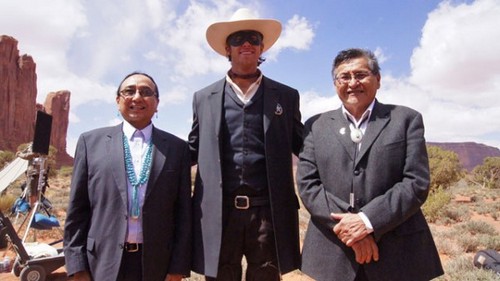 The Lone Ranger, foto dal set