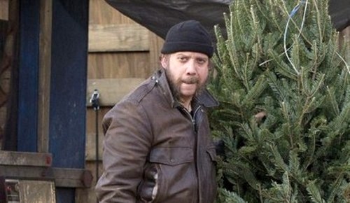 Lucky Dog, foto dal set con Paul Giamatti