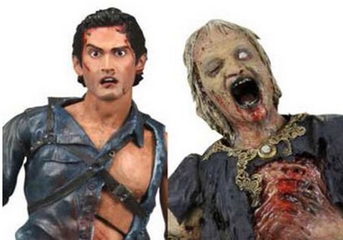 Evil Dead 2, le action figures di Ash ed Henrietta