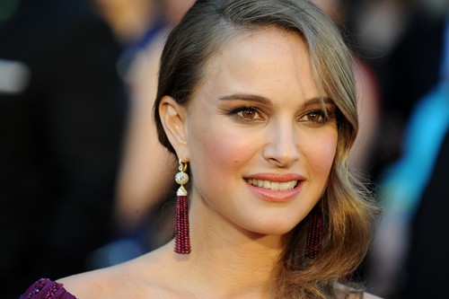 Actress Natalie Portman arrives on the r