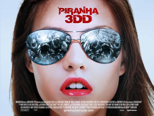 Piranha 3DD, clip con Gary Busey e spoiler