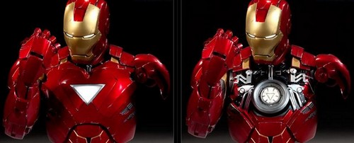 The Avengers, il busto di Iron Man