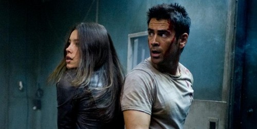 Total Recall - Atto di forza, nuove immagini con Colin Farell e Jessica Biel