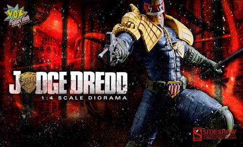 Dredd, nuova statua-diorama 2000 AD