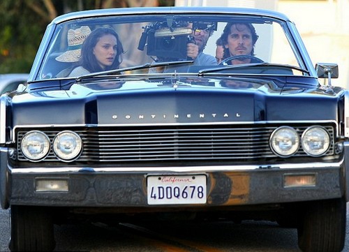 Knight of Cups: foto dal set con Christian Bale, Cate Blanchett e Natalie Portman