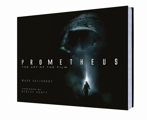 Prometheus, libro ufficiale del film e nuove foto dal set con gli alieni