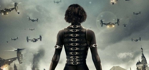 Resident Evil Retribution, Chernobyl Diaries, Piranha 3DD, Into the Dark: poster