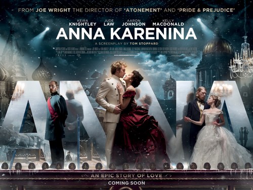 Anna Karenina, 2 poster e una clip con un dietro le quinte