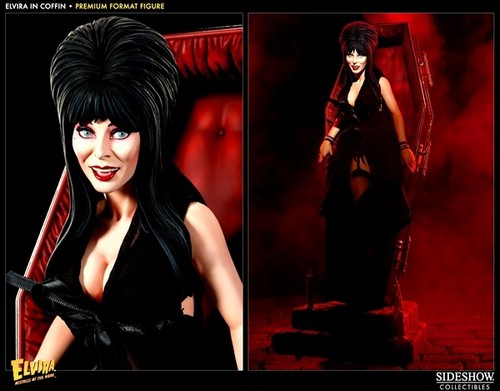 Elvira, nuova statua per Cassandra Peterson