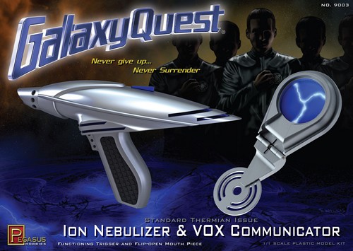 Galaxy Quest, repliche ufficiali della pistola e del comunicatore