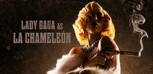 Lady Gaga e Alexa Vega in Machete Kills, poster e immagini