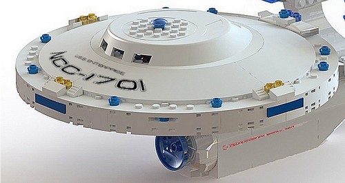 Star Trek, Comic-Con 2012: l'Enterprise LEGO del reboot di JJ Abrams