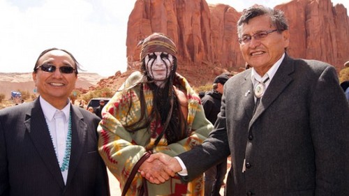 The Lone Ranger, video dal set con Johnny Depp