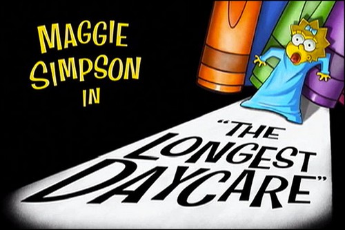 The Long Daycare, poster e teaser trailer del corto 3D dei Simpson