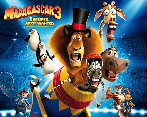 Madagascar 3 - Ricercati in Europa, 2 spot e 3 clip in italiano