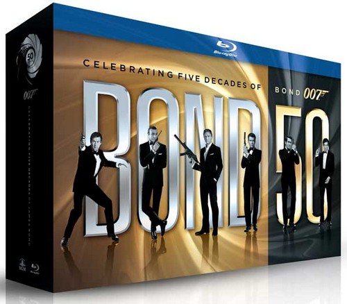 007 in Blu-ray, trailer del sontuoso box-set Bond 50