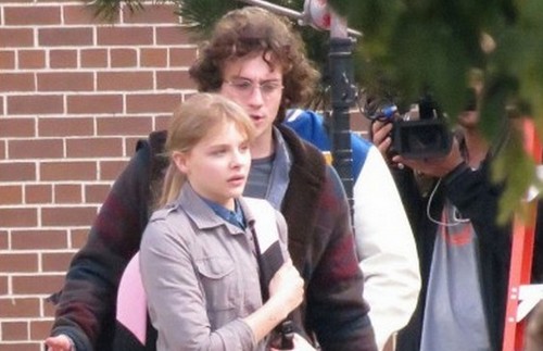 Kick-Ass 2, foto dal set con Chloe Moretz e Aaron Johnson