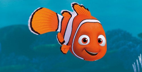 Alla ricerca di Nemo 3D, clip e character poster di Nemo