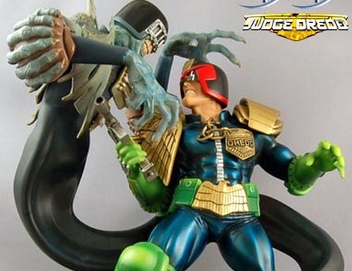 Dredd, la statua di Judge Dredd vs Judge Death