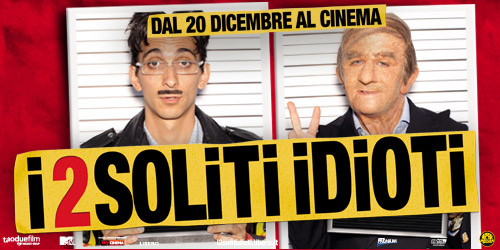 Box Office Italia 20-23 dicembre 2012: I 2 soliti idioti tallonano Lo Hobbit
