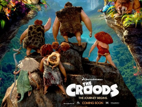I Croods, spettacolare motion poster del cartoon Dreamworks