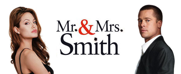 Mr and Mrs Smith Brad Pitt Angelina Jolie