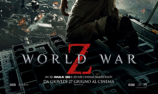 World War Z al cinema da giugno: il poster e la trama del nuovo film di Brad Pitt
