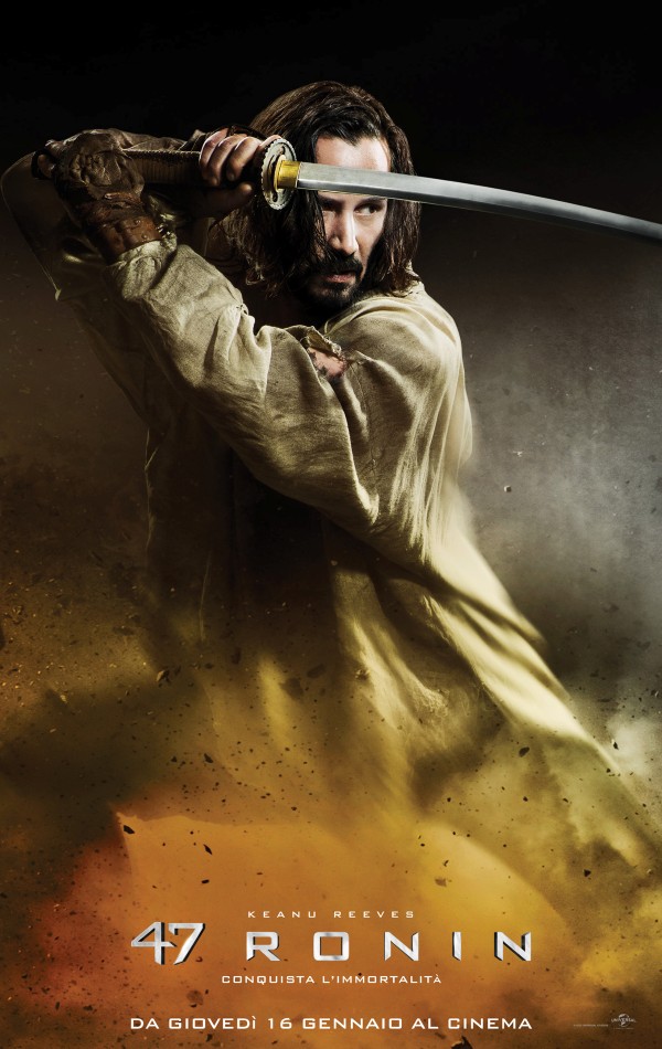 47 Ronin, al cinema da gennaio 2014: il trailer italiano e i character poster