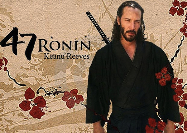 Keanu Reeves è il protagonista di 47 Ronin, al cinema da Marzo