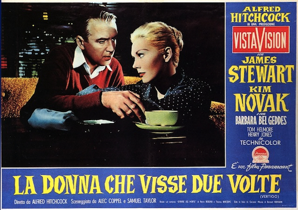 Nuovamente al cinema in versione restaurata "La donna che visse due volte"