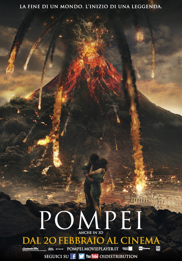 Pompei: le foto dal film