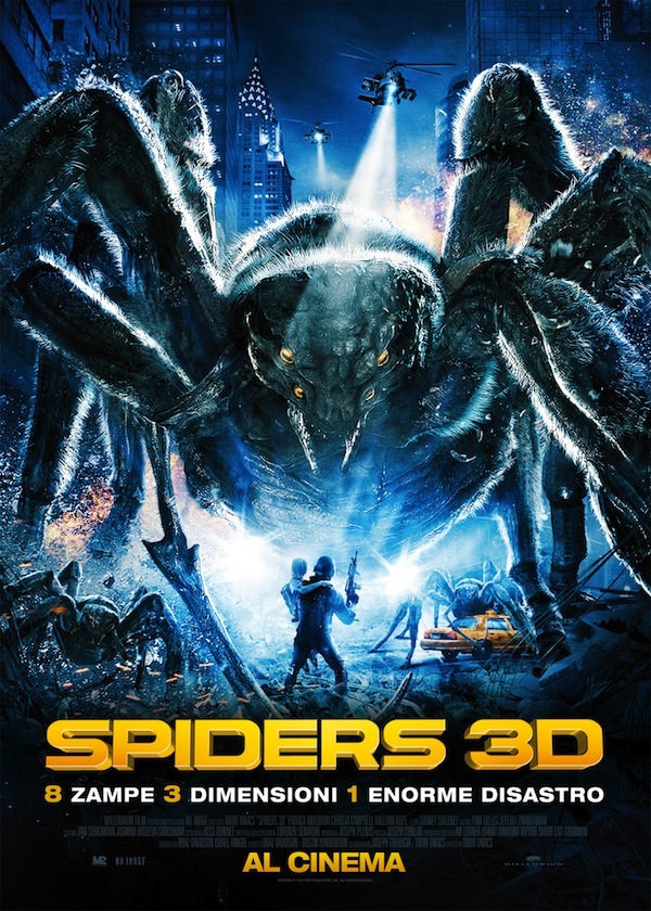 "Spiders 3D", le foto dal film