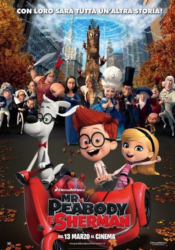 Mr. Peabody e Sherman, al cinema dal 13 marzo