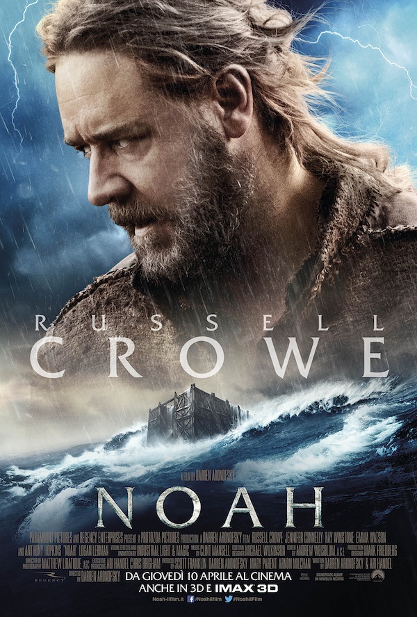 Russell Crowe e il suo diario-Twitter su Noah