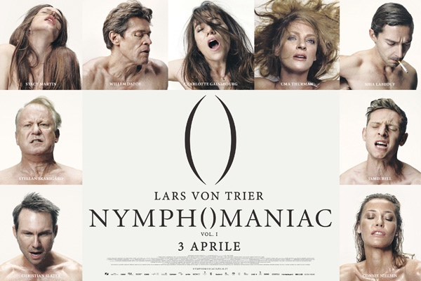 Nymphomaniac Vol 1. Locandina Ufficiale