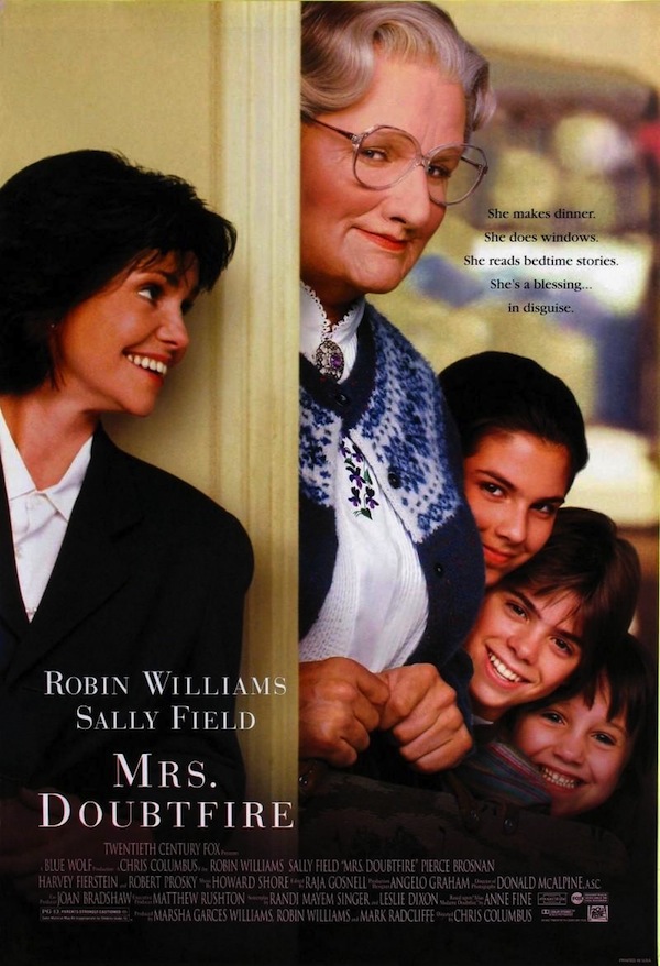 Mrs. Doubtfire: in dubbio il sequel dopo la morte di Robin Williams
