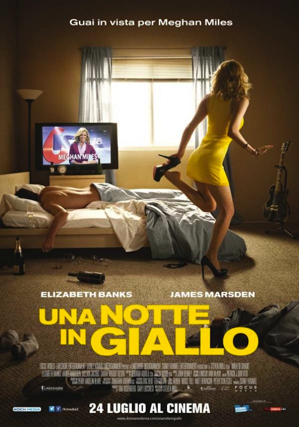 Una notte in giallo: il trailer in italiano