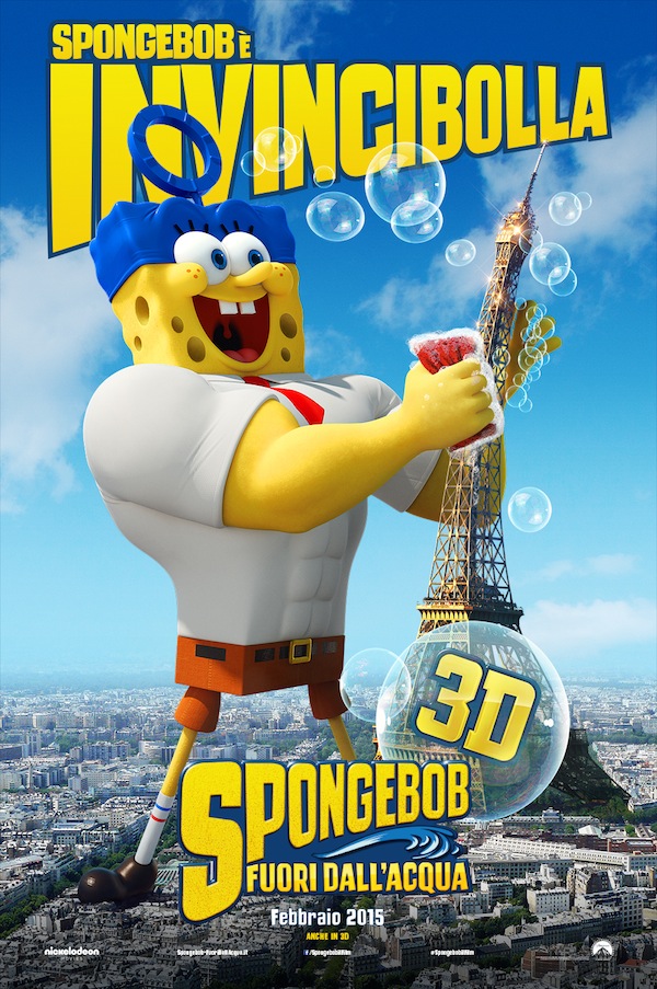 Spongebob - Fuori dall'acqua, i character poster