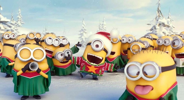 I Minions e SpongeBob augurano buone feste