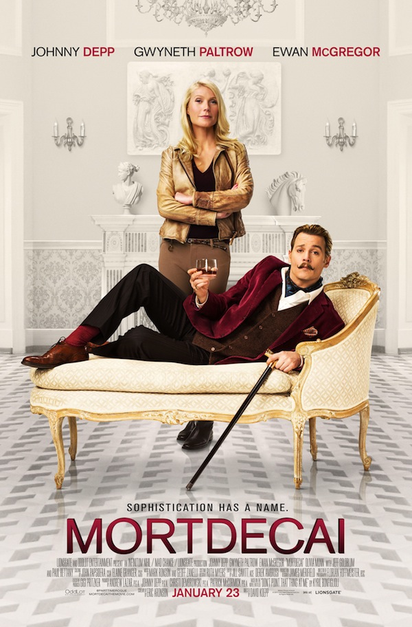 Mortdecai: gli spot tv del film con Johnny Depp