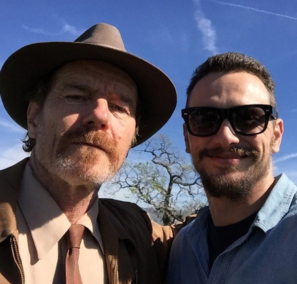 James Franco con Bryan Cranston nel film La battaglia