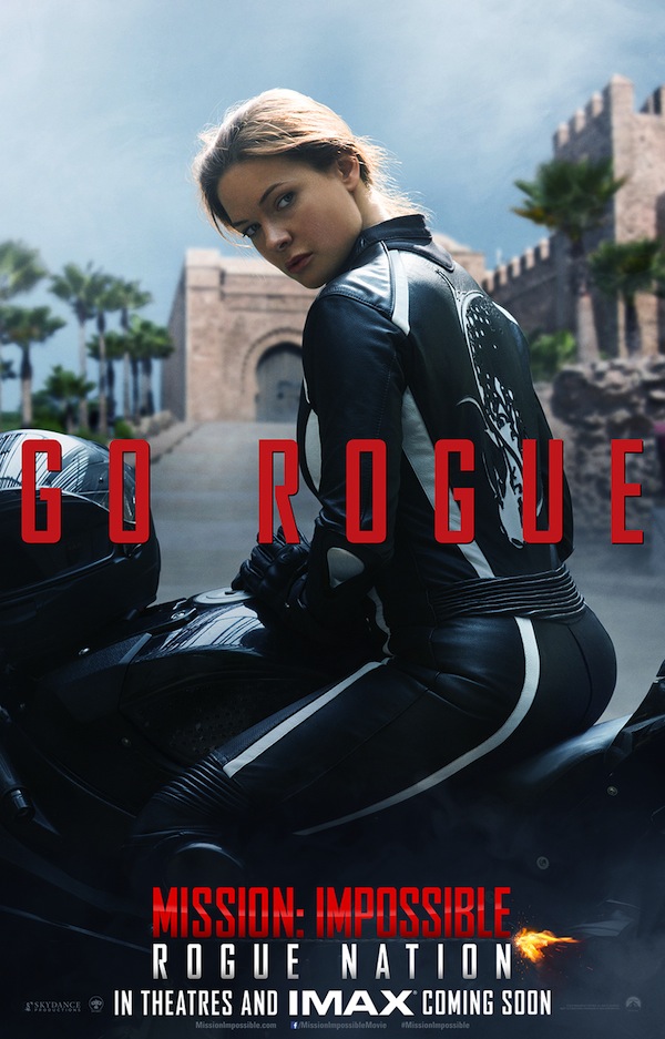 Mission: Impossible - Rogue Nation, i character poster internazionali