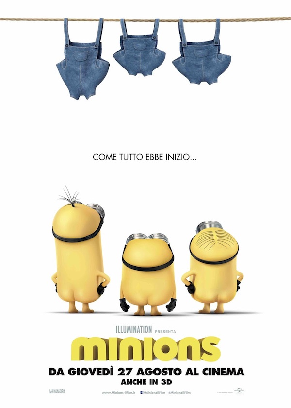 Minions: dal 27 agosto al cinema