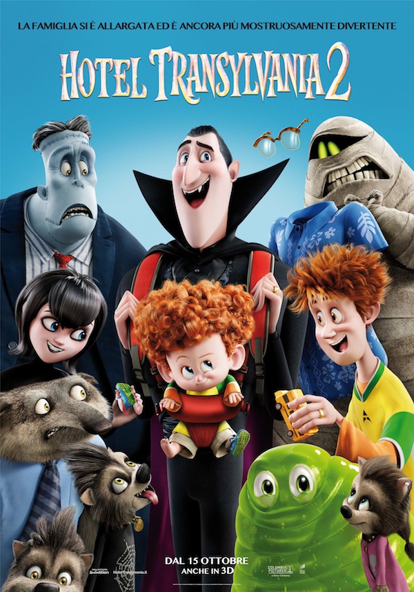 Hotel Transylvania 2: nuovi poster italiani