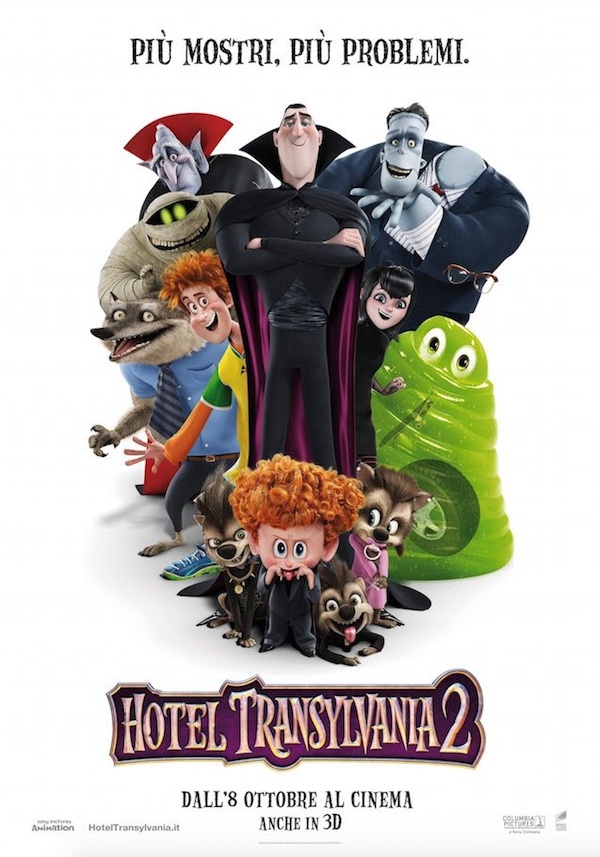 Hotel Transylvania 2: da oggi al cinema